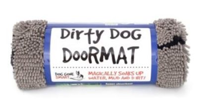 Tapis pour chien, Dirty dog doormat gris, DGS