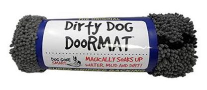 Tapis pour chien, Dirty dog doormat gris, DGS