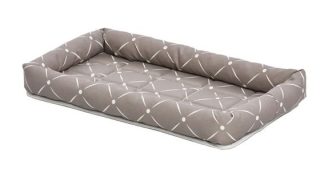 lit Quiet Time Couture pour chien, Midwest taupe